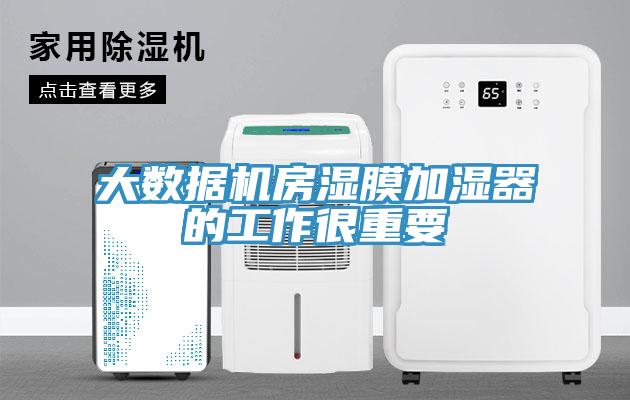 大數(shù)據(jù)機(jī)房濕膜加濕器的工作很重要