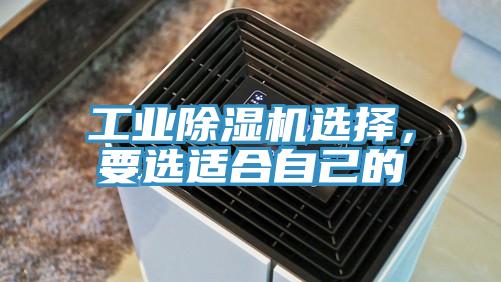 工業(yè)除濕機選擇，要選適合自己的