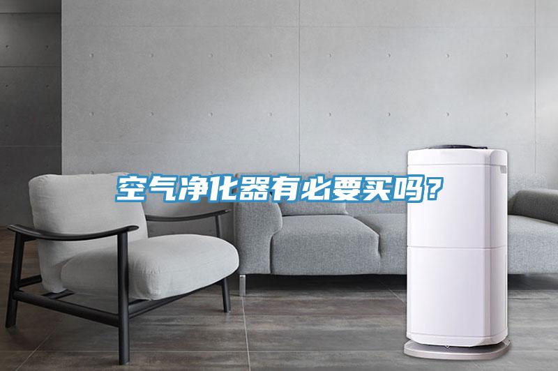 空氣凈化器有必要買嗎？