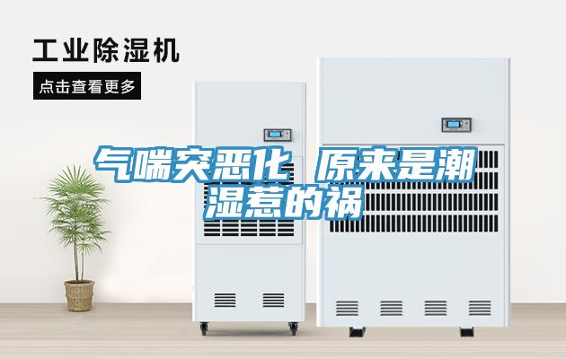 氣喘突惡化 原來(lái)是潮濕惹的禍