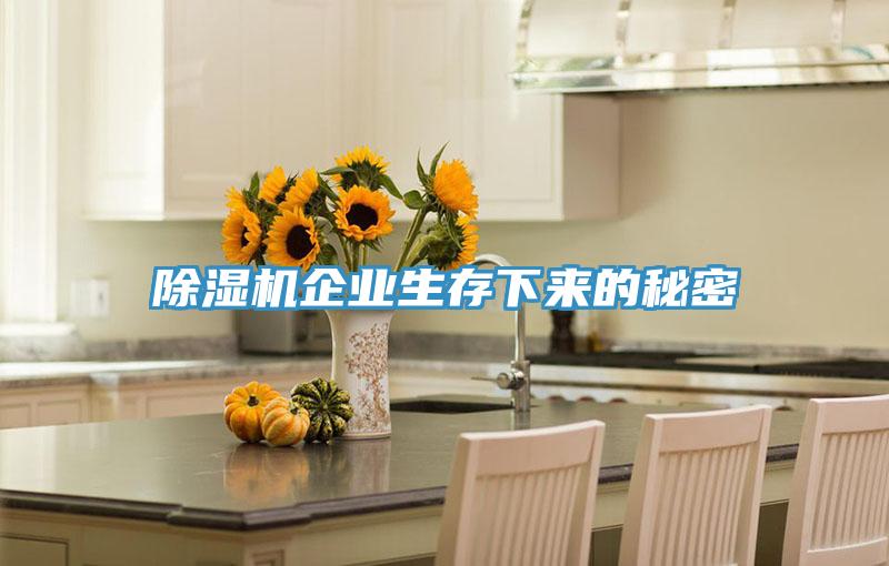 除濕機企業(yè)生存下來的秘密