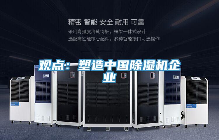觀點：塑造中國除濕機企業(yè)