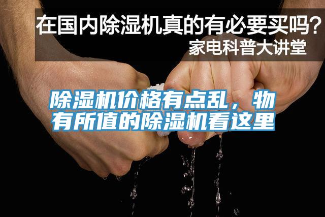 除濕機價格有點亂，物有所值的除濕機看這里