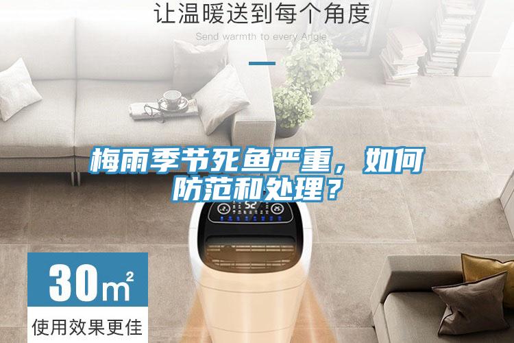 梅雨季節(jié)死魚嚴(yán)重，如何防范和處理？