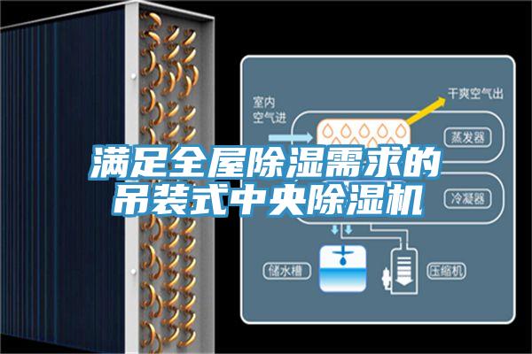 滿足全屋除濕需求的吊裝式中央除濕機