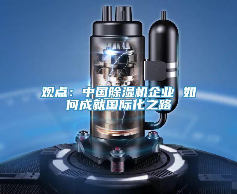 觀點(diǎn)：中國除濕機(jī)企業(yè) 如何成就國際化之路