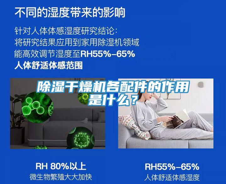 除濕干燥機(jī)各配件的作用是什么？