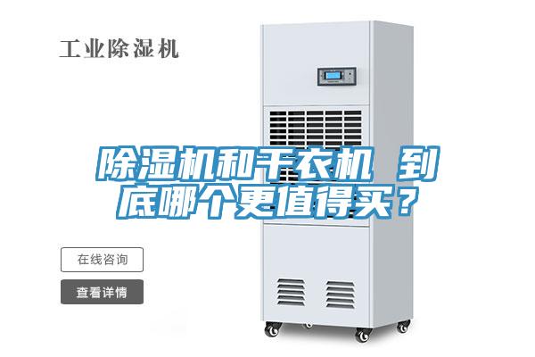 除濕機(jī)和干衣機(jī) 到底哪個(gè)更值得買？