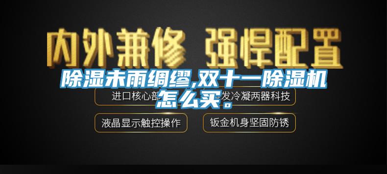 除濕未雨綢繆,雙十一除濕機(jī)怎么買。