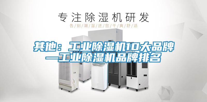 其他：工業(yè)除濕機10大品牌—工業(yè)除濕機品牌排名