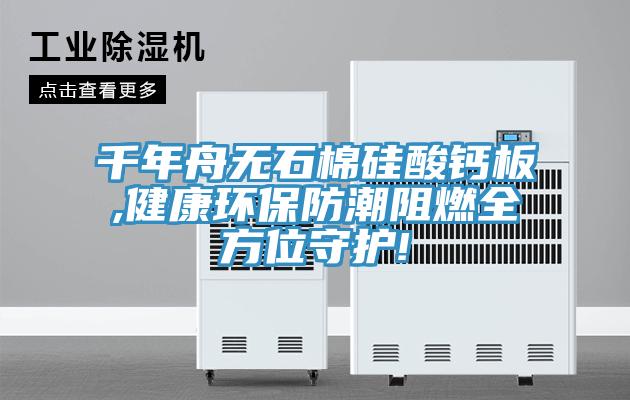 千年舟無石棉硅酸鈣板,健康環(huán)保防潮阻燃全方位守護!