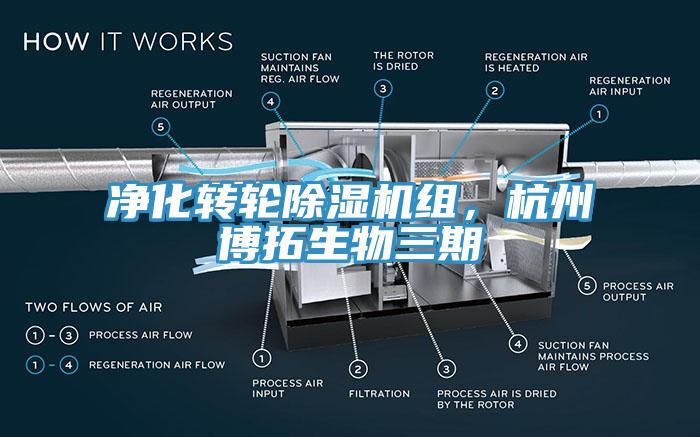 凈化轉(zhuǎn)輪除濕機組，杭州博拓生物三期