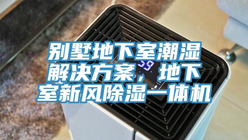 別墅地下室潮濕解決方案，地下室新風(fēng)除濕一體機(jī)