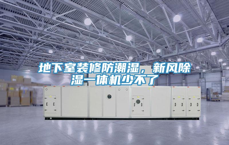地下室裝修防潮濕，新風(fēng)除濕一體機(jī)少不了
