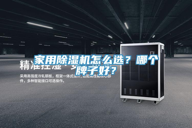 家用除濕機怎么選？哪個牌子好？
