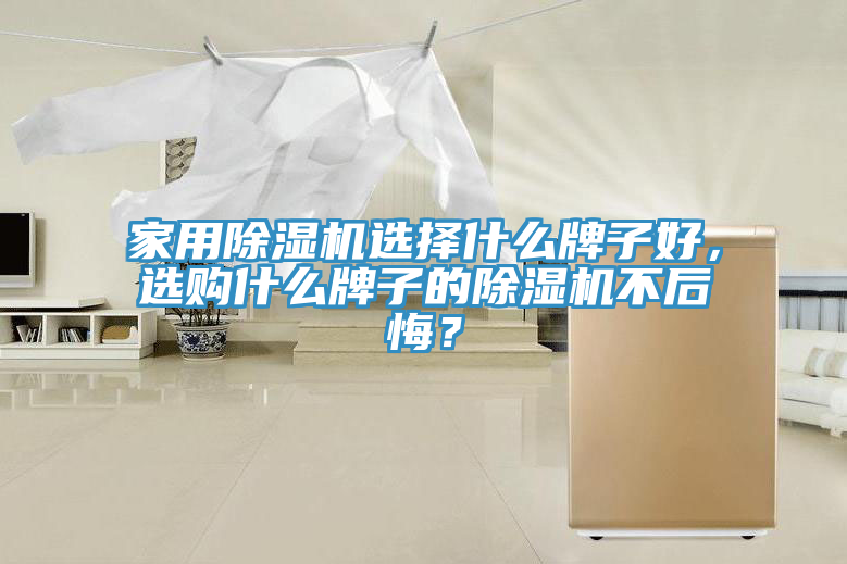 家用除濕機(jī)選擇什么牌子好，選購(gòu)什么牌子的除濕機(jī)不后悔？