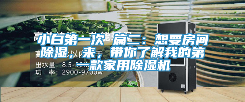 小白第一次 篇二：想要房間除濕，來(lái)，帶你了解我的第一款家用除濕機(jī)
