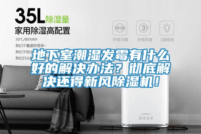 地下室潮濕發(fā)霉有什么好的解決辦法？徹底解決還得新風(fēng)除濕機(jī)！