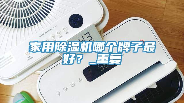 家用除濕機(jī)哪個(gè)牌子最好？_重復(fù)