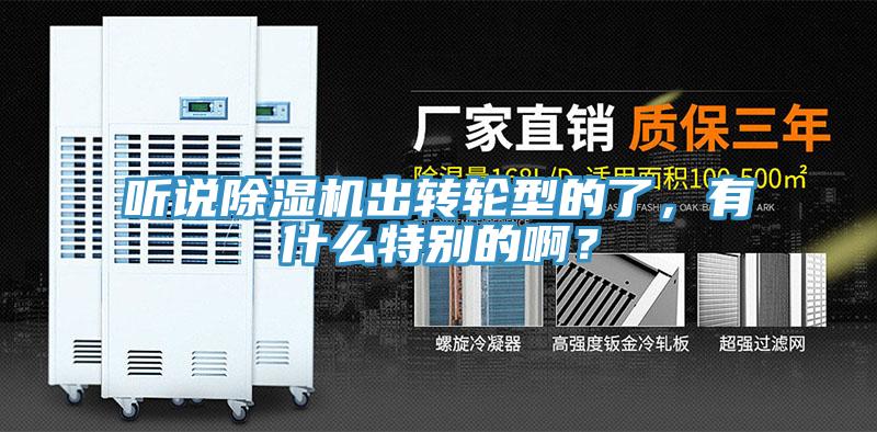 聽說除濕機(jī)出轉(zhuǎn)輪型的了，有什么特別的??？