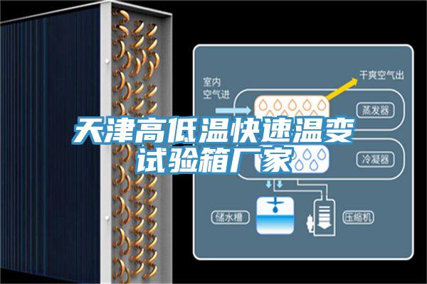 天津高低溫快速溫變試驗(yàn)箱廠家