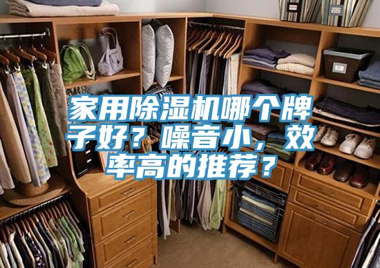 家用除濕機(jī)哪個(gè)牌子好？噪音小，效率高的推薦？