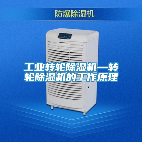 工業(yè)轉(zhuǎn)輪除濕機—轉(zhuǎn)輪除濕機的工作原理