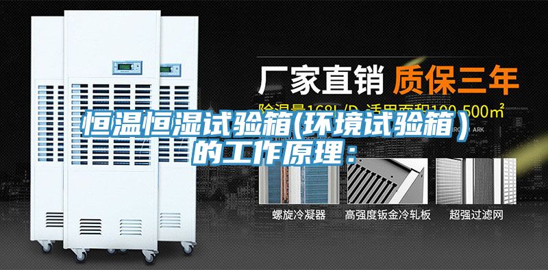 恒溫恒濕試驗箱(環(huán)境試驗箱）的工作原理：