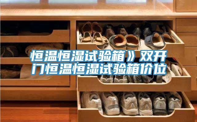 恒溫恒濕試驗(yàn)箱》雙開門恒溫恒濕試驗(yàn)箱價(jià)位