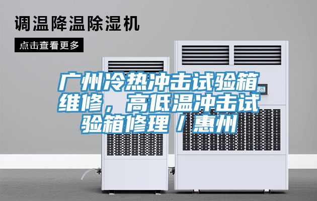 廣州冷熱沖擊試驗(yàn)箱維修，高低溫沖擊試驗(yàn)箱修理／惠州