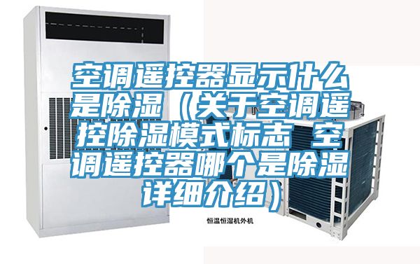 空調(diào)遙控器顯示什么是除濕（關(guān)于空調(diào)遙控除濕模式標(biāo)志 空調(diào)遙控器哪個(gè)是除濕詳細(xì)介紹）