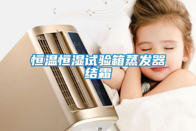 恒溫恒濕試驗箱蒸發(fā)器結霜