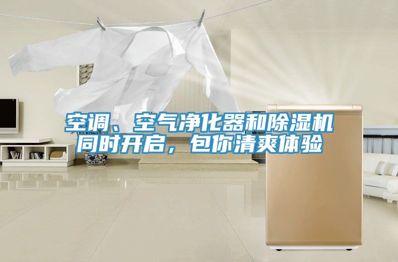 空調(diào)、空氣凈化器和除濕機(jī)同時(shí)開啟，包你清爽體驗(yàn)