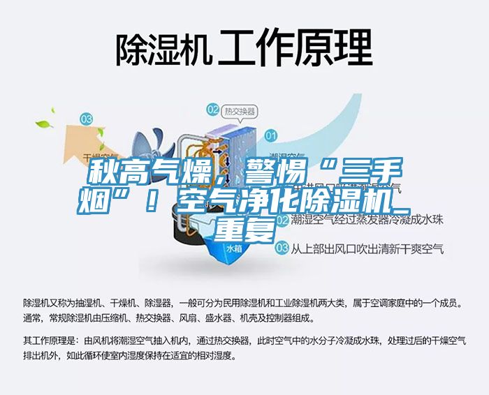 秋高氣燥，警惕“三手煙”！空氣凈化除濕機(jī)_重復(fù)