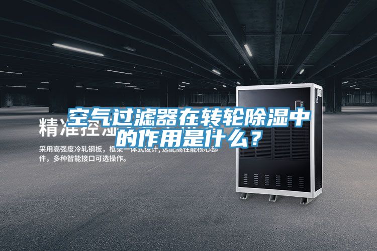 空氣過濾器在轉(zhuǎn)輪除濕中的作用是什么？