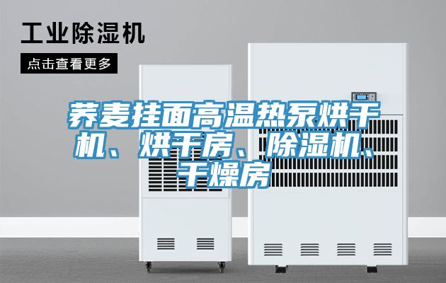 蕎麥掛面高溫?zé)岜煤娓蓹C(jī)、烘干房、除濕機(jī)、干燥房