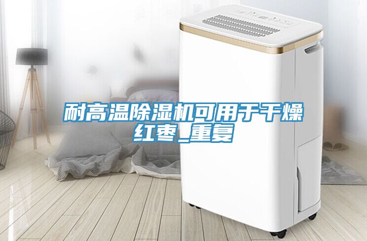 耐高溫除濕機可用于干燥紅棗_重復