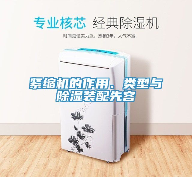 緊縮機(jī)的作用、類型與除濕裝配先容