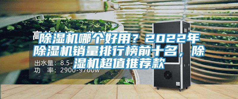 除濕機哪個好用？2022年除濕機銷量排行榜前十名，除濕機超值推薦款